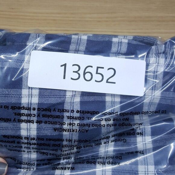 RAILS Mens Shirt XXL Blue Plaid Button Down Check REID Midnight Melange $148 - Picture 9 of 9